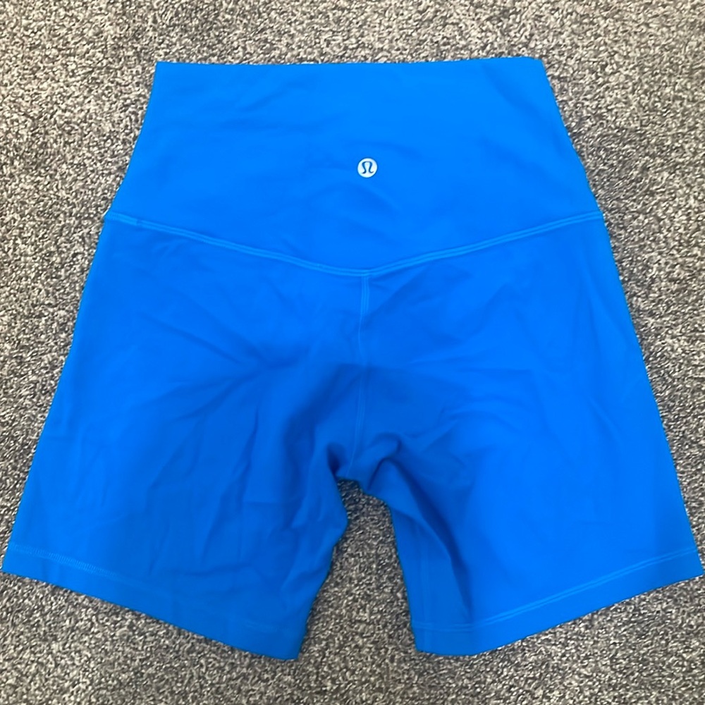 Royal Blue Lulu Lemon Shorts